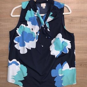 A New Day brand (Target brand). Blue floral color. Size M. Lightly worn.